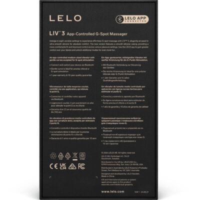 Lelo - liv™ 3 estimulador g-spot rosa lelo caliente. Pt