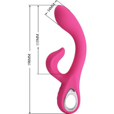 Pretty love - fritz rabbit vibrador 12 vibrações rosa pretty love flirtation caliente. Pt