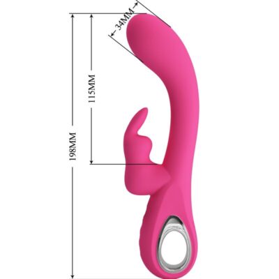 Pretty love - novak rabbit vibrador 12 vibrações rosa pretty love flirtation caliente. Pt
