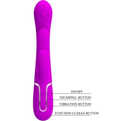 PRETTY LOVE - SHANIA TRIPLE RABBIT VIBRADOR MULTIFUNCIONAL ROSA 12 Pretty love - shania triple rabbit vibrador multifuncional rosa pretty love flirtation caliente. Pt