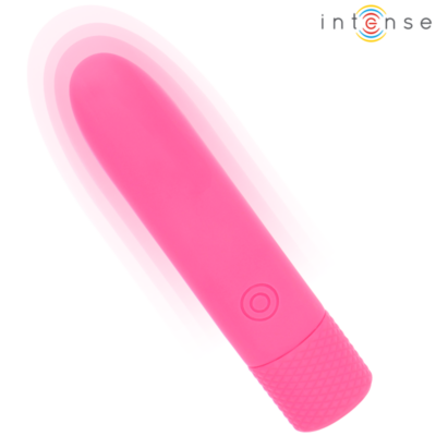 Intense - symone usb recarregável vibratória bullet 8 vibrações rosa 10 x 2,2 cm intense fun caliente. Pt