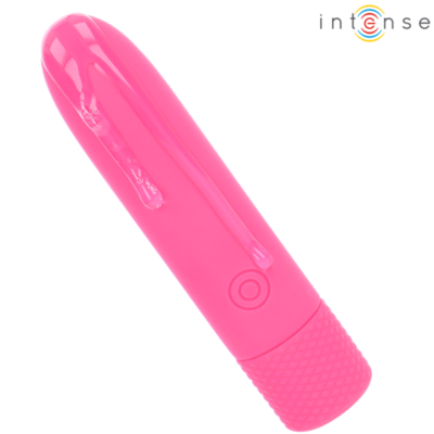 Intense - symone usb recarregável vibratória bullet 8 vibrações rosa 10 x 2,2 cm intense fun caliente. Pt