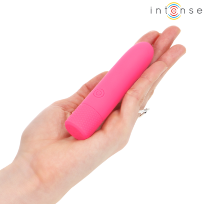 Intense - symone usb recarregável vibratória bullet 8 vibrações rosa 10 x 2,2 cm intense fun caliente. Pt