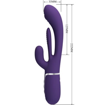 PRETTY LOVE - SHANIA TRIPLE RABBIT VIBRADOR MULTIFUNCIONAL ROXO 19 Pretty love - shania triple rabbit vibrador multifuncional roxo pretty love caliente. Pt