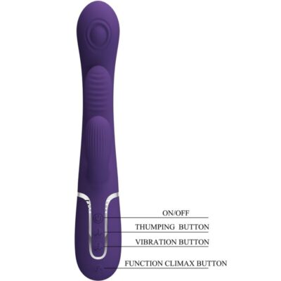 PRETTY LOVE - SHANIA TRIPLE RABBIT VIBRADOR MULTIFUNCIONAL ROXO 18 Pretty love - shania triple rabbit vibrador multifuncional roxo pretty love caliente. Pt