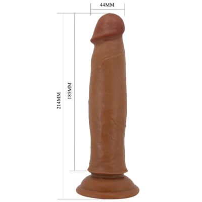 Pretty love - keon dildo realista 21 cm marrom pretty love caliente. Pt
