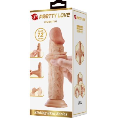 Pretty love - quentin dildo realista 18 cm carne pretty love caliente. Pt