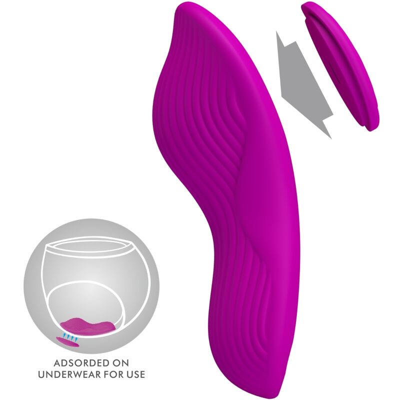PRETTY LOVE - ESTIMULADOR DE CLITÓRIS ROMARIO LAY-ON CONTROLE REMOTO ROSA 5 Pretty love - estimulador de clitóris romario lay-on controle remoto rosa - image 5