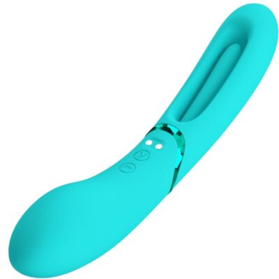 Romance - vibrador lexie g-spot 7 vibrações azul romance caliente. Pt