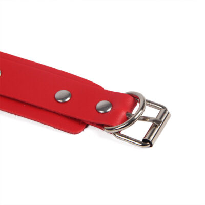 SUBBLIME - 953706 ALGEMAS COM CINTO BONDAGE VERMELHO TAMANHO ÚNICO 18 Subblime - 953706 algemas com cinto bondage vermelho tamanho único subblime fetish caliente. Pt