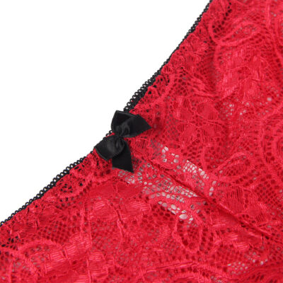 Subblime - 953898 camisola de seda e renda + calcinha vermelha s/m subblime sets caliente. Pt