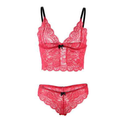 Subblime - 953904 camisola de seda e renda + calcinha vermelha l/xl subblime sets caliente. Pt