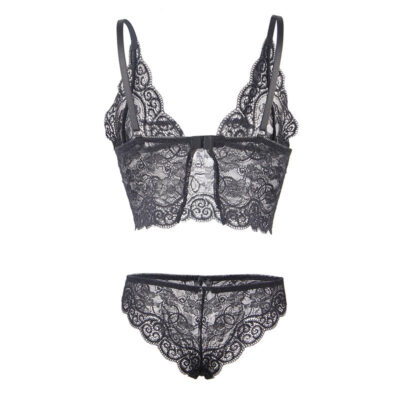 Subblime - 953928 camisola de seda e renda + calcinha preta l/xl subblime sets caliente. Pt
