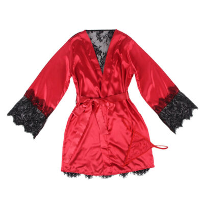 Subblime - 954024 camisola de renda transparente nas costas + tanga vermelho/preto l/xl subblime sets caliente. Pt