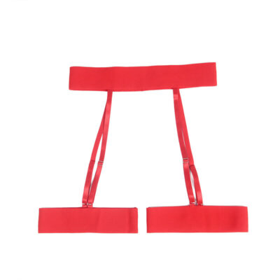 Subblime - 954338 sutiã com estampa de coração + tanga + cinto-liga vermelho l/xl subblime sets caliente. Pt