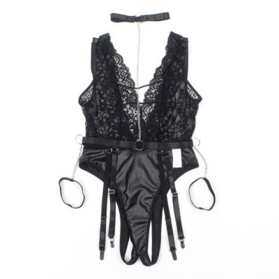 SUBBLIME - 954390 BODY SEXY COM CINTA-LIGA PRETO L/XL 20 Subblime - 954390 body sexy com cinta-liga preto l/xl subblime bodystockings caliente. Pt