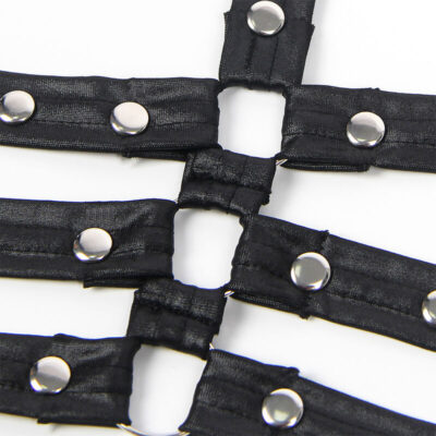 Subblime - 954413 corpo bondage de couro preto l/xl subblime dresses caliente. Pt