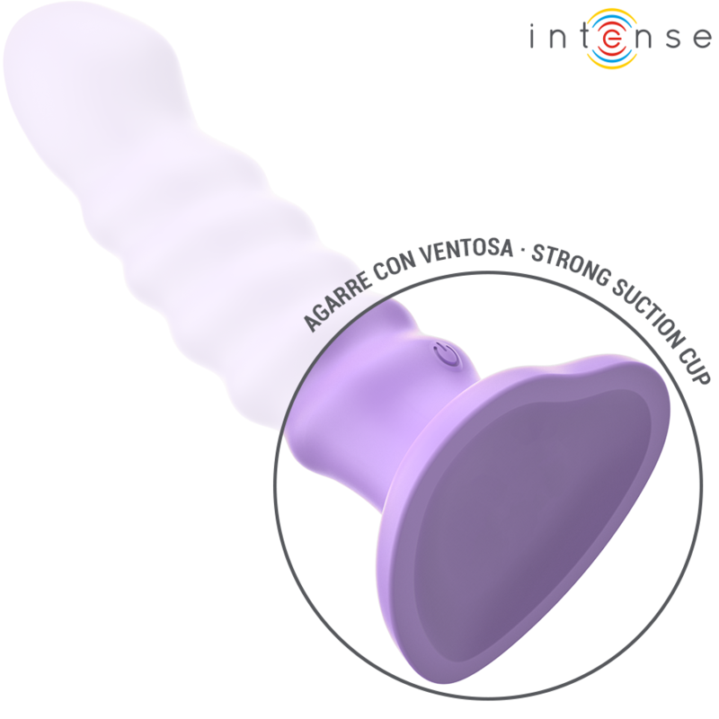 INTENSE - BRENDA VIBRADOR TAMANHO M DESIGN ESPIRAL 10 VIBRAÇÕES ROXO CONTROLE REMOTO 3 Intense - brenda vibrador tamanho m design espiral 10 vibrações roxo controle remoto - image 3