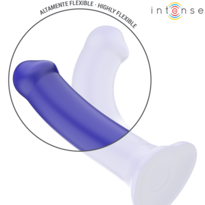 Intense - victoria vibrador com ventosa 10 vibrações azul escuro controle remoto intense fun caliente. Pt