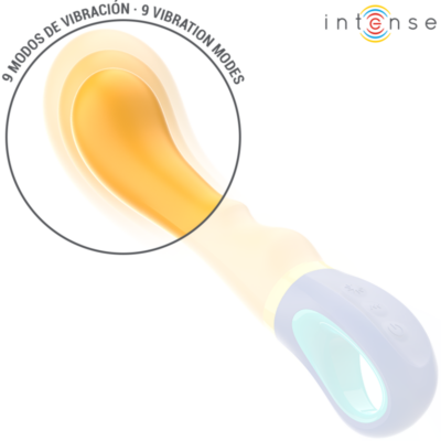 Intenso - vibrador shaggy g-spot amarelo intense fun caliente. Pt
