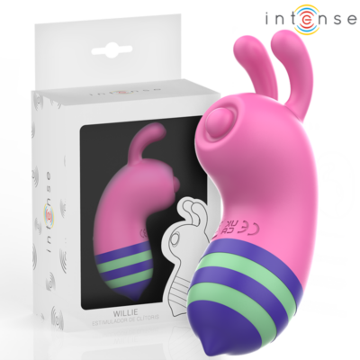 Intense - willie estimulador bee rosa/verde intense fun caliente. Pt