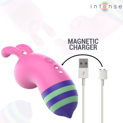 Intense - willie estimulador bee rosa/verde intense fun caliente. Pt