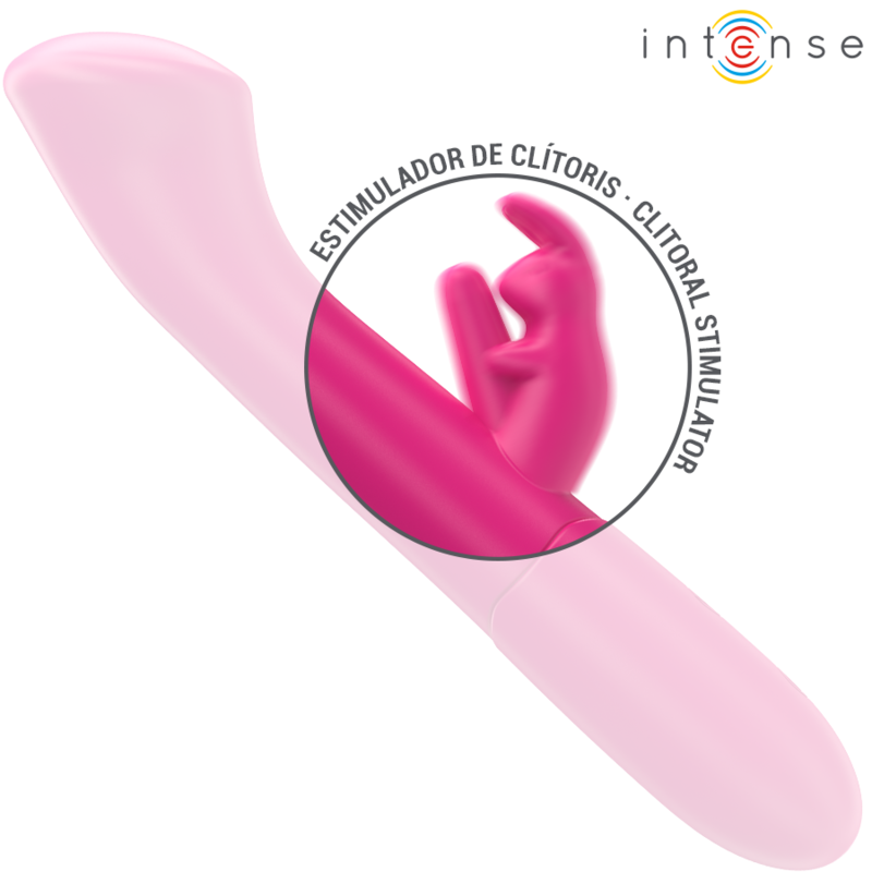 INTENSE - JULIETA RABBIT VIBRADOR 18,6 CM 10 VIBRAÇÕES ROSA 6 Intense - julieta rabbit vibrador 18,6 cm 10 vibrações rosa - image 6