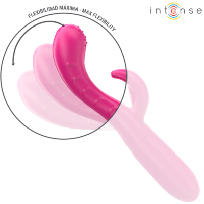 Intense - amara vibrador com língua estimulante 10 vibrações rosa intense fun caliente. Pt