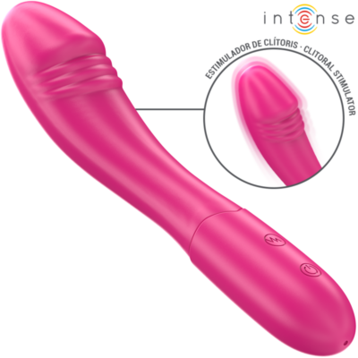 Alternative view of INTENSE - BELINDA VIBRADOR 19 CM FLEXÍVEL 10 VIBRAÇÕES ROSA
