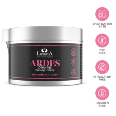 Intimateline luxuria - vela de massagem de uva intimateline caliente. Pt