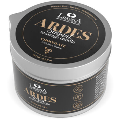 Intimateline luxuria - vela de massagem de chocolate intimateline caliente. Pt