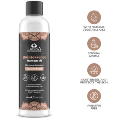 Intimateline luxuria - óleo de massagem chocolate 150 ml intimateline caliente. Pt