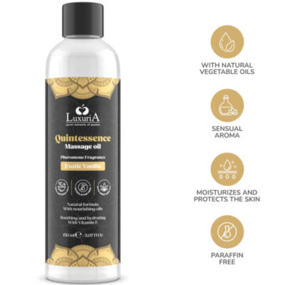 Intimateline luxuria - aceite de masajes vainilla exotic 150 ml intimateline caliente. Pt