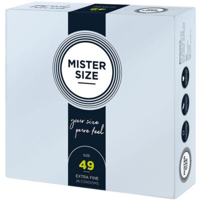 Alternative view of MISTER SIZE - PRESERVATIVO TAMANHO S 49 MM (36 UNIDADES)