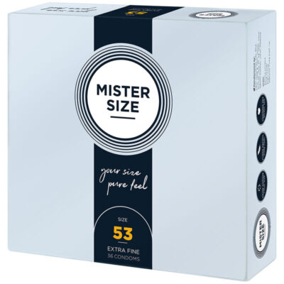 Alternative view of MISTER SIZE - PRESERVATIVO TAMANHO M 53 MM (36 UNIDADES)