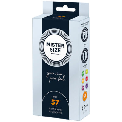 Alternative view of MISTER SIZE - PRESERVATIVO TAMANHO L 57 MM (10 UNIDADES)