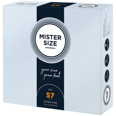 Alternative view of MISTER SIZE - PRESERVATIVO TAMANHO L 57 MM (36 UNIDADES)