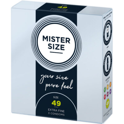 Alternative view of MISTER SIZE - PRESERVATIVO TAMANHO S 49 MM (3 UNIDADES)
