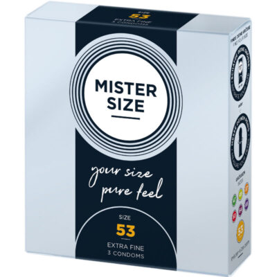 Alternative view of MISTER SIZE - PRESERVATIVO TAMANHO M 53 MM (3 UNIDADES)