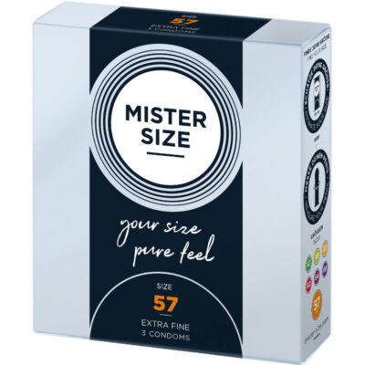 Alternative view of MISTER SIZE - PRESERVATIVO TAMANHO L 57 MM (3 UNIDADES)