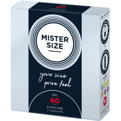Alternative view of MISTER SIZE - PRESERVATIVO TAMANHO XL 60 MM (3 UNIDADES)