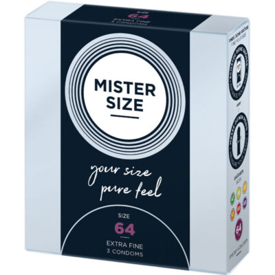 Alternative view of MISTER SIZE - PRESERVATIVOS TAMANHO XXL 64 MM (3 UNIDADES)