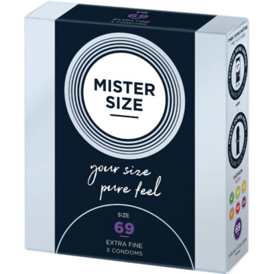 Alternative view of MISTER SIZE - PRESERVATIVOS TAMANHO XXXL 69 MM (3 UNIDADES)