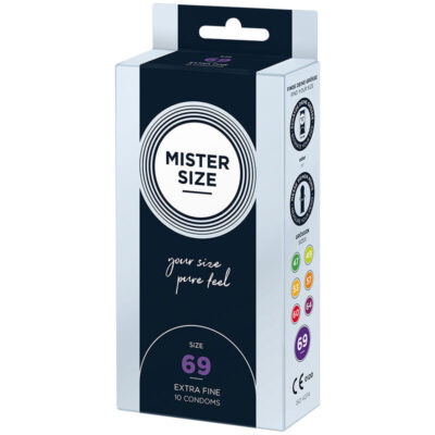 Alternative view of MISTER SIZE - PRESERVATIVOS TAMANHO XXXL 69 MM (10 UNIDADES)