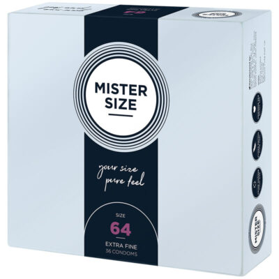 Alternative view of MISTER SIZE - PRESERVATIVOS TAMANHO XXL 64 MM (36 UNIDADES)