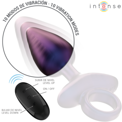 Intense - michael vibrating anal plug modelo 2 controle remoto intense anal toys caliente. Pt