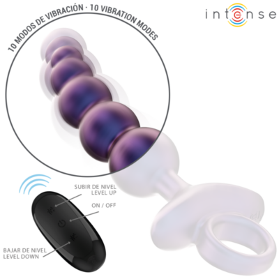 Intense - tito vibrador anal plug modelo 3 controle remoto intense anal toys caliente. Pt
