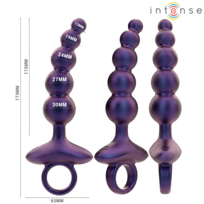 Intense - tito vibrador anal plug modelo 3 controle remoto intense anal toys caliente. Pt