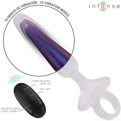 Intense - marlon vibrador anal plug modelo 4 controle remoto intense anal toys caliente. Pt