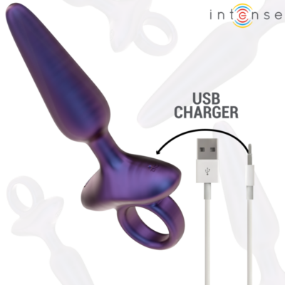 Intense - marlon vibrador anal plug modelo 4 controle remoto intense anal toys caliente. Pt